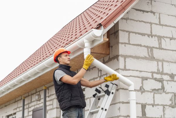 Downspout Blockage Removal